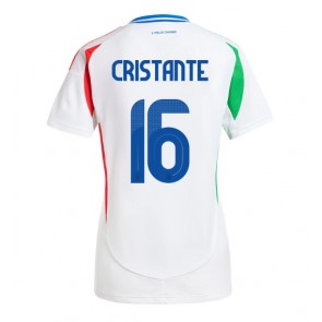 Italien Bryan Cristante #16 Udebanetrøje Dame EM 2024 Kort ærmer